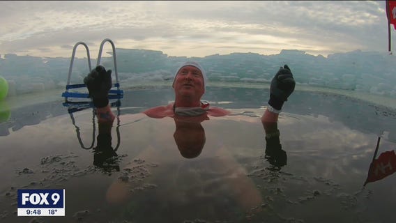 The Submergents group organizes daily dip into icy Minneapolis lake