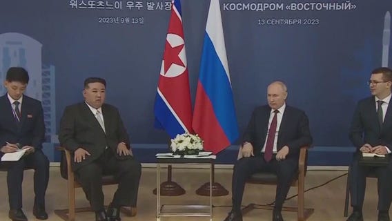Putin, Kim Jong Un meet in Russia