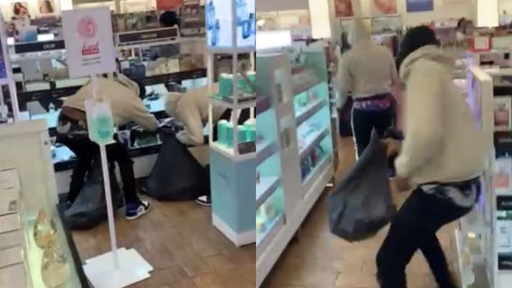 Robbery of Ulta Beauty store in Norridge captured on video by shopper