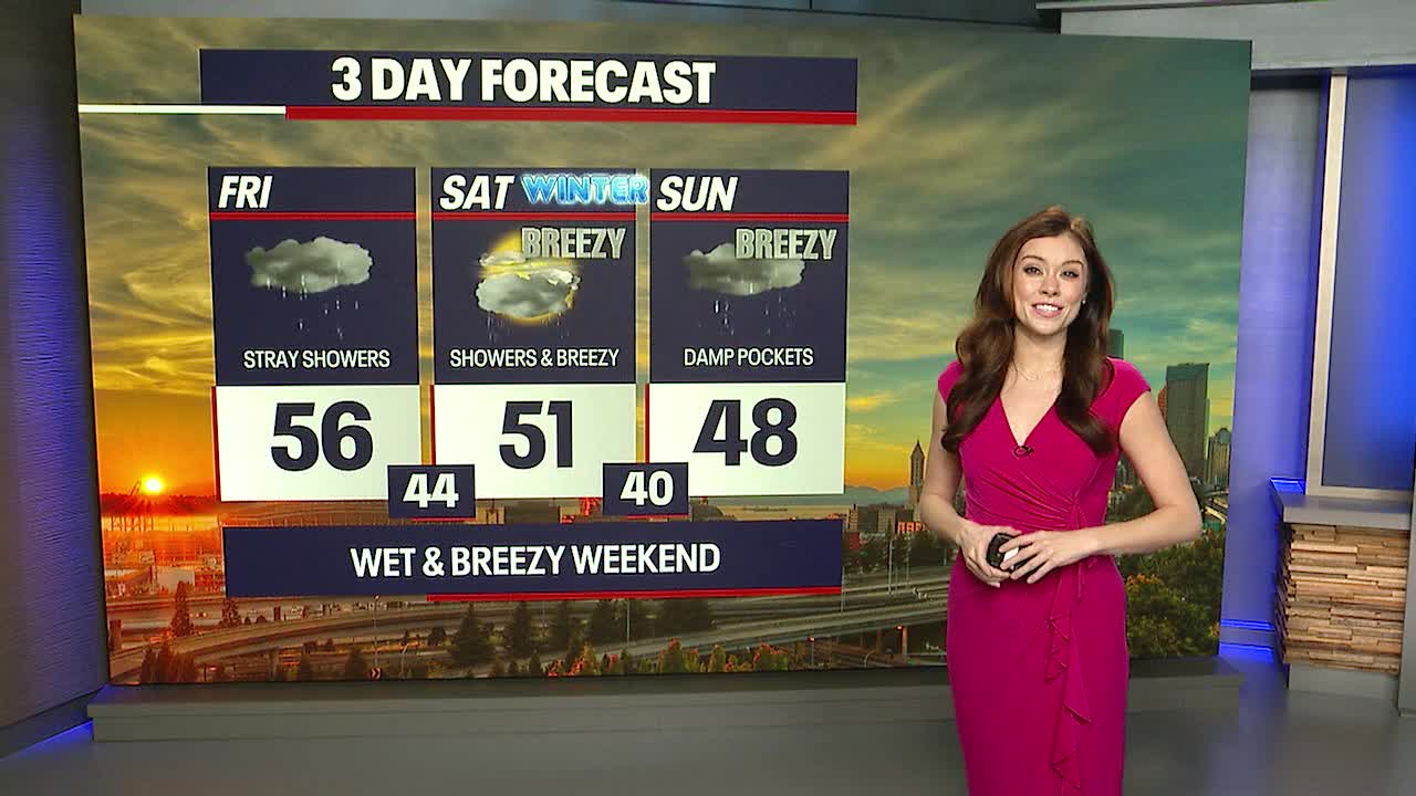 Seattle weather: Overall drier conditions on Friday
