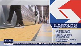 SEPTA offering free rides for World Series