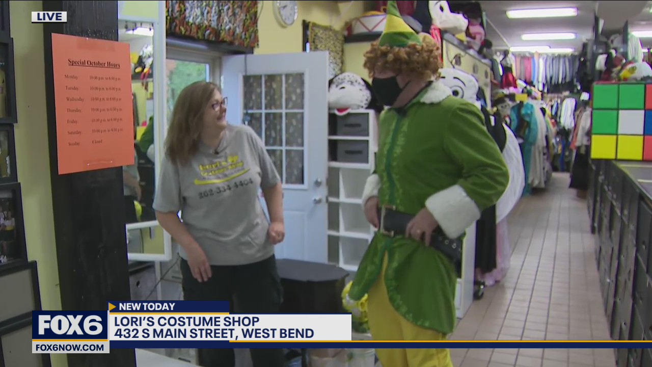 Costumes with a Christmas flair