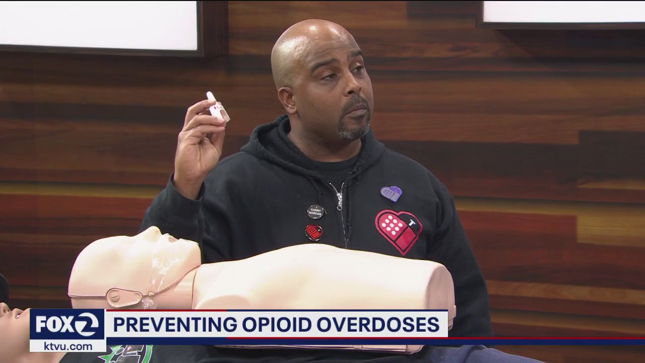Local experts demonstrate life-saving measures for opioid overdose