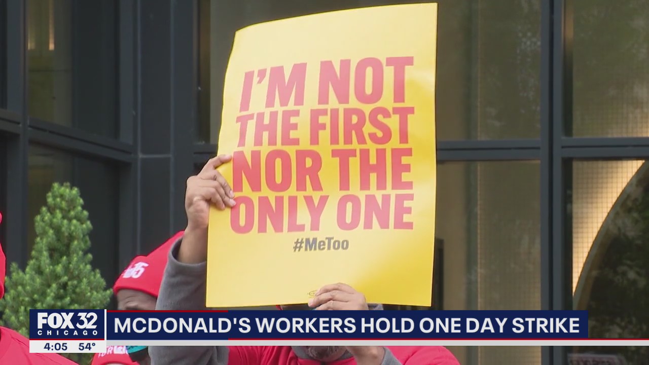 McDonald's workers hold one-day strike