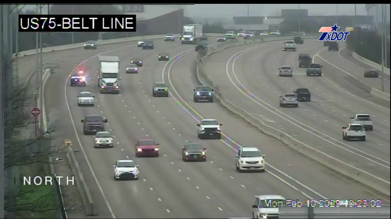 Plano high-speed chase on southbound Hwy. 75