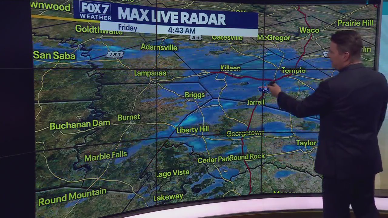 Central Texas weather: Cold front arrives bringing cooler temperatures