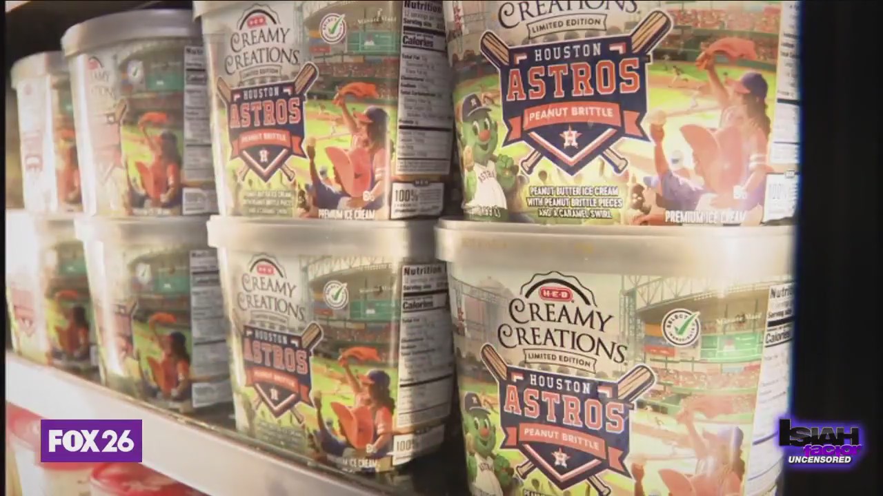 Houston Astros inspire new ice cream flavor at H-E-B