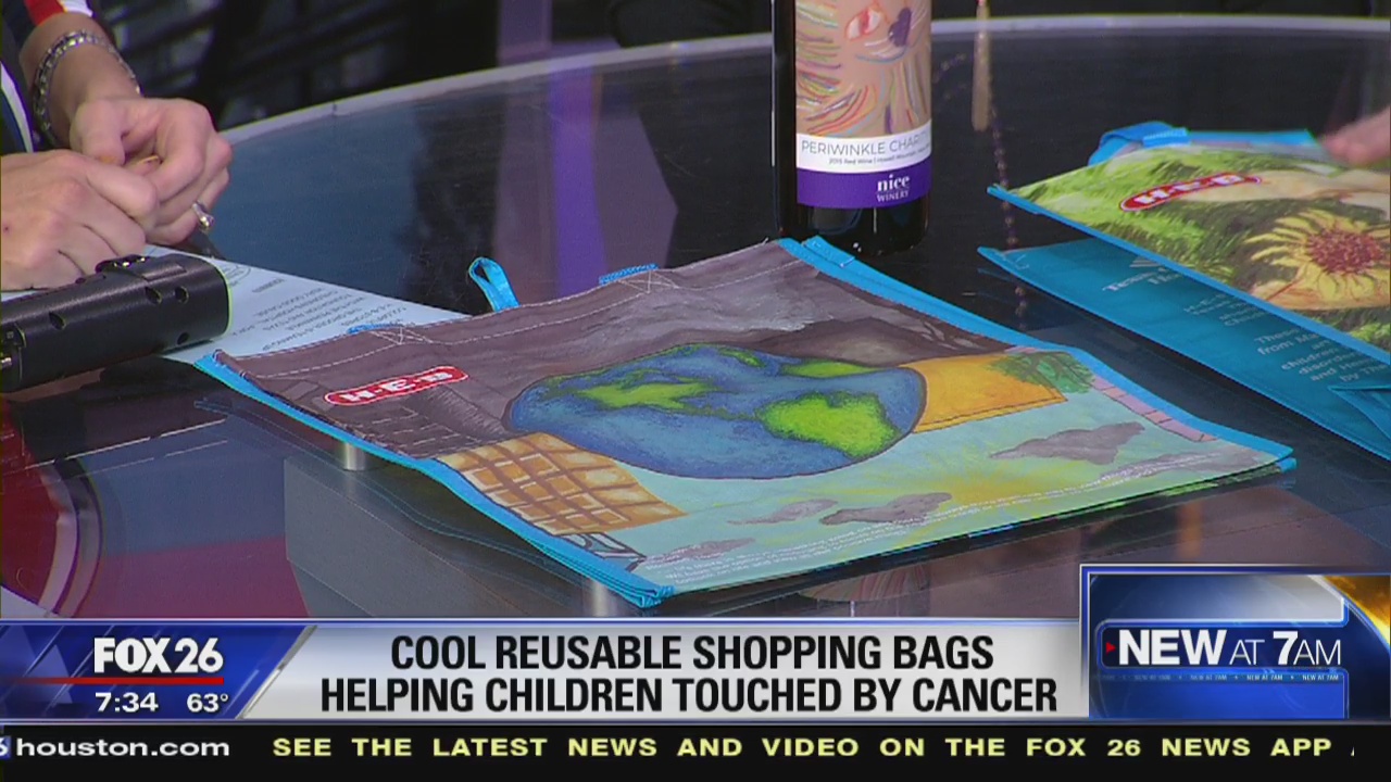Re-useable bags at HEB benefit Periwinkle Foundation