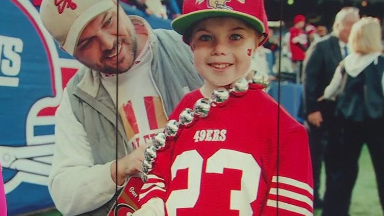 6-year-old with heart defect meets his idols: San Francisco 49ers