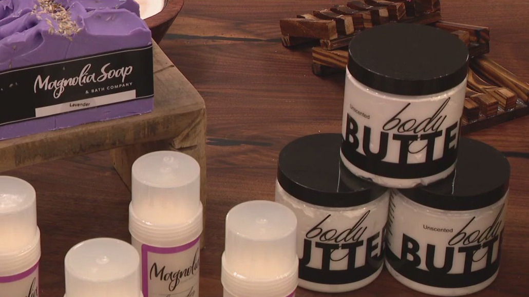 FOX 13's Charley Belcher takes us to Magnolia Soap & Bath Company for a look at Charley's World.