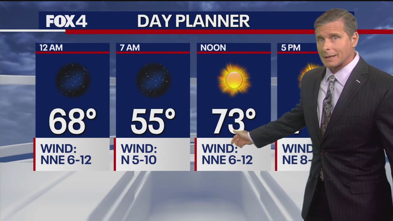 Dallas weather: April 10 overnight forecast