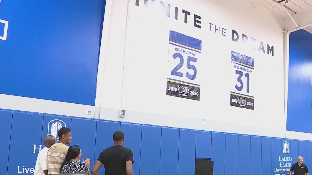DME Sports Academy retires Keegan and Kris Murray's jerseys
