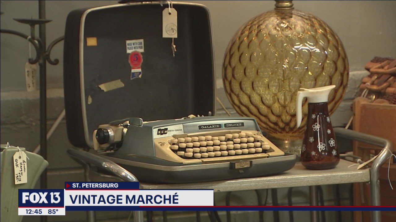 From antique to unique at Vintage Marche's market this weekend.