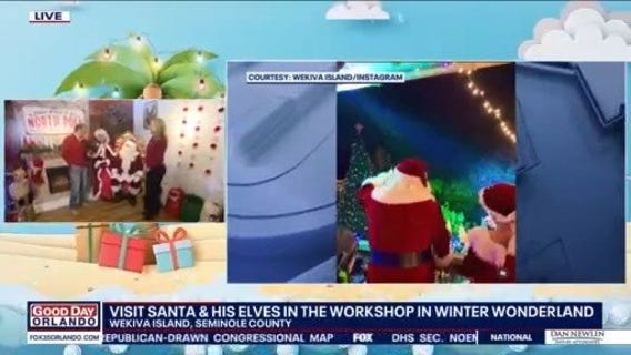 Christmas in Central Florida: Wekiva Island