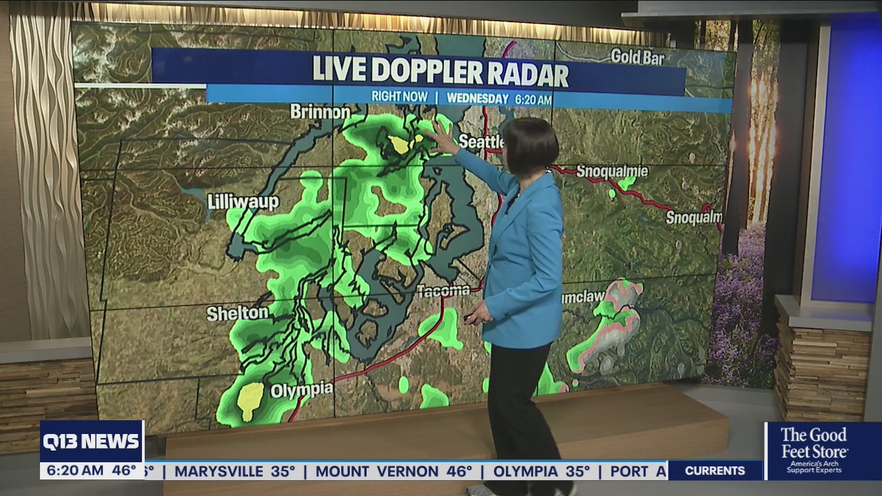 Isolated thunderstorms possible Wednesday afternoon