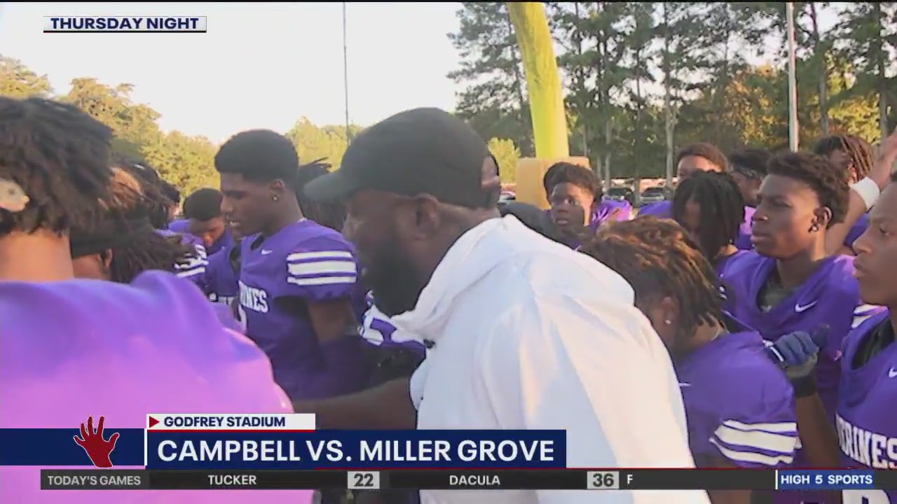 Campbell vs Miller Grove - Mic'd Up