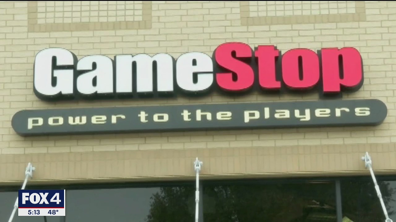 Gamestop shares fall sharply after brokerage firms restrict trading