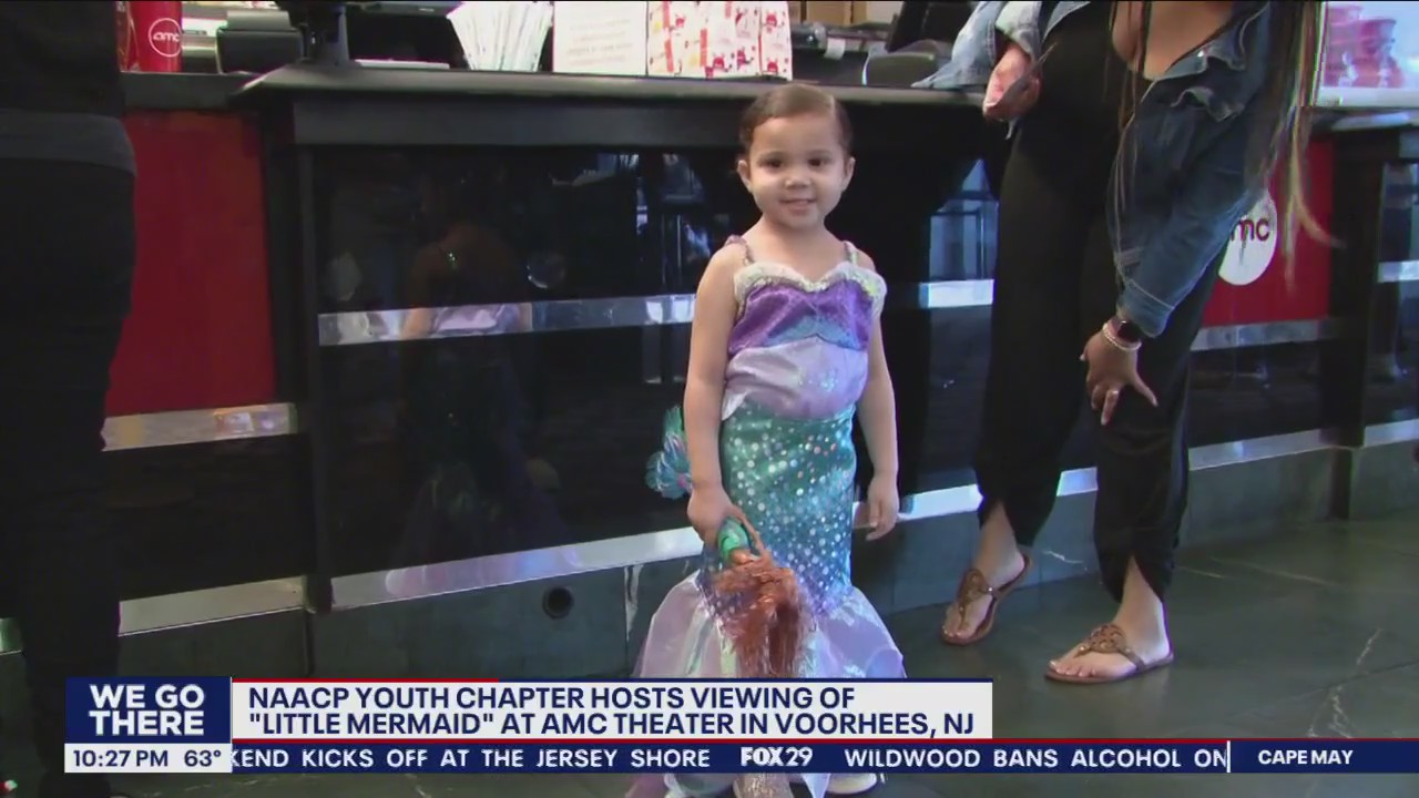 NAACP Youth Chapter hosts special viewing of 'Little Mermaid'