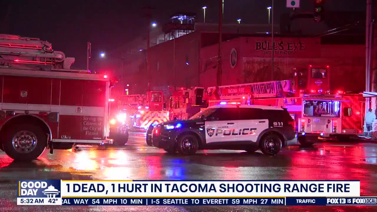 1 dead in Tacoma shooting range fire