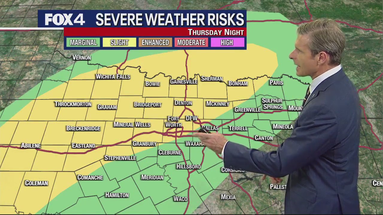Dallas Weather: March 21 overnight forecast