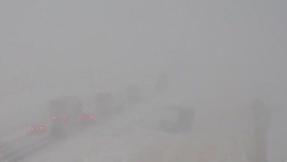 White-out conditions in southern MN