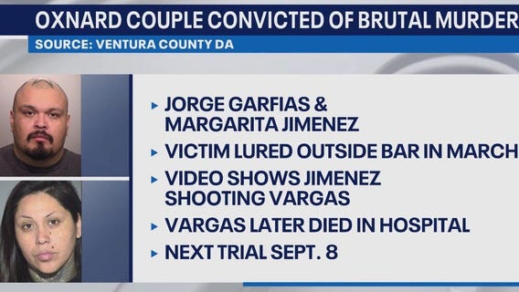 Oxnard couple convicted of murdering man's ex