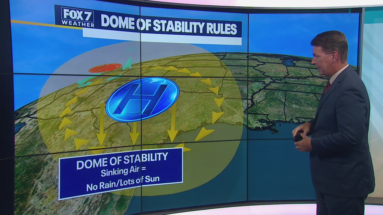 Sunny, hot weather streak continues as triple digits possible this weekend