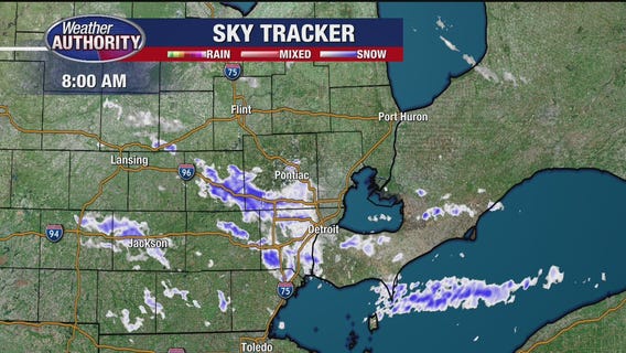 Snowy and cold Black Friday