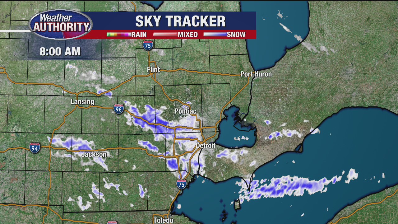 Snowy and cold Black Friday