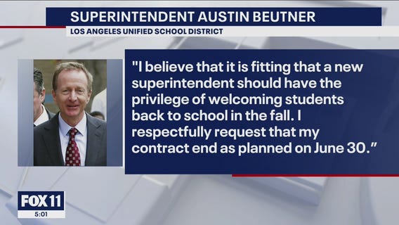 LAUSD Superintendent Austin Beutner to step down when June 2021 contract expires
