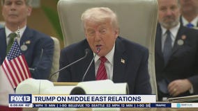 President Trump visits Qatar