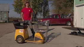 MN turns shopping cart into go-cart