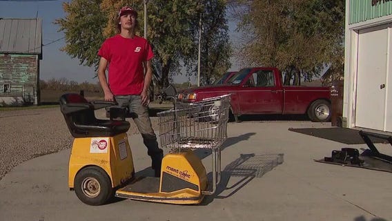 MN turns shopping cart into go-cart