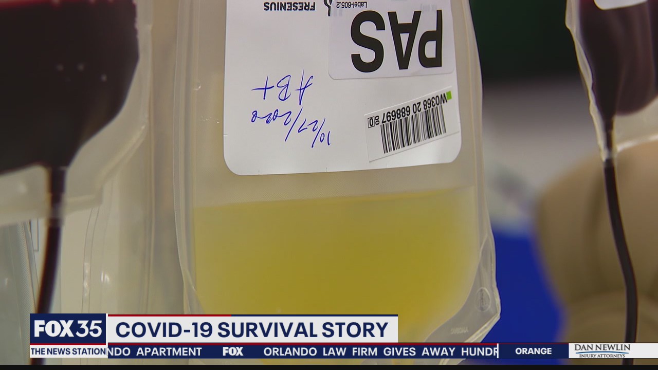 Early recipient of plasma to treat COVID-19 reflects on Thanksgiving