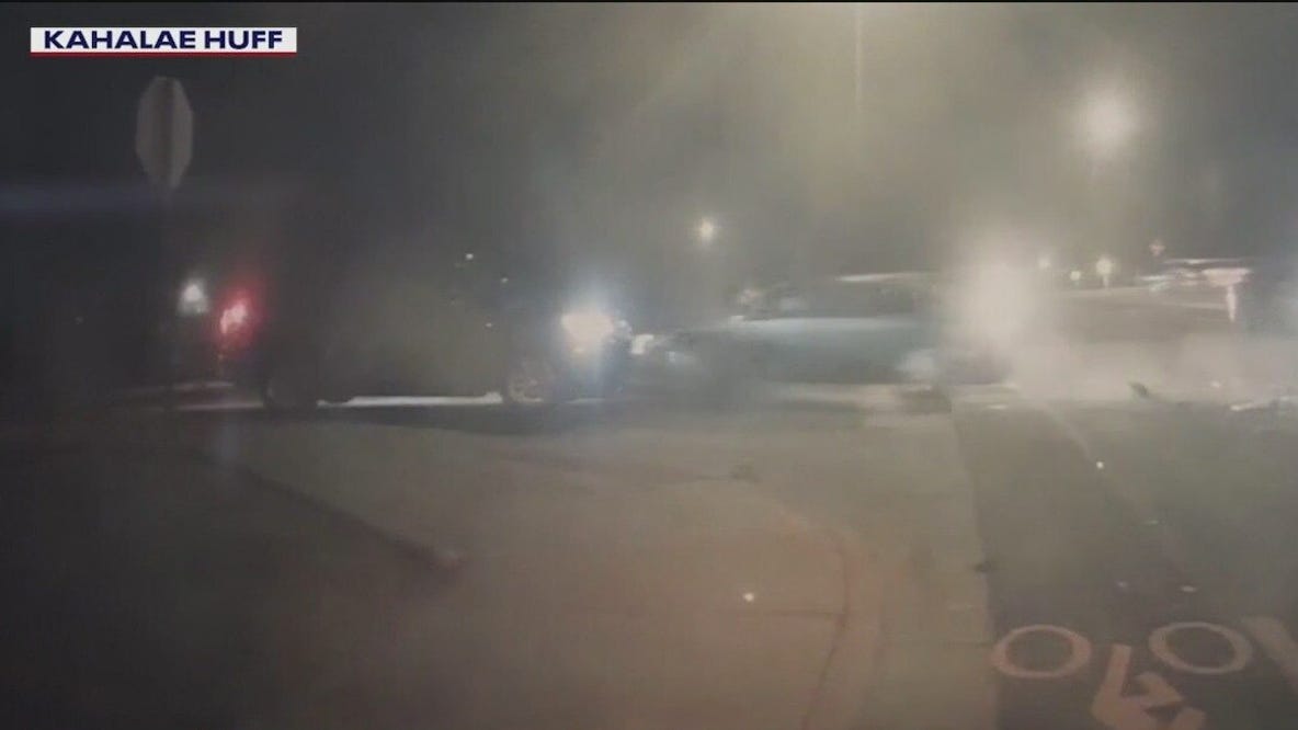 Dashcam captures alleged Queen Creek hit-and-run crash involving wrong-way driver