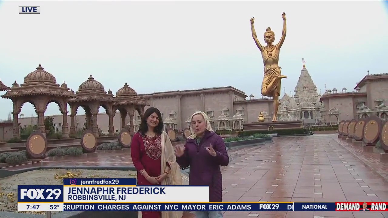 One of the World's Largest Hindu Temples is in NJ