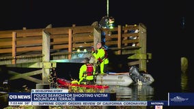 Search for shooting victim