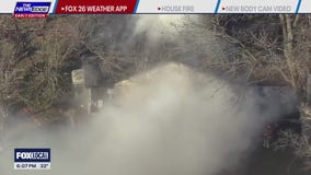 Houston firefighters respond to two-alarm fire