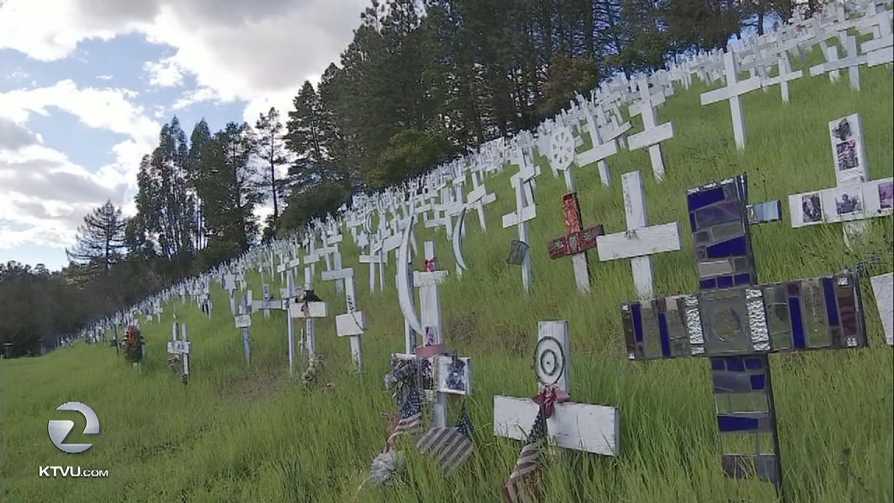 Lafayette crosses that tribute fallen soldiers in limbo after land sale