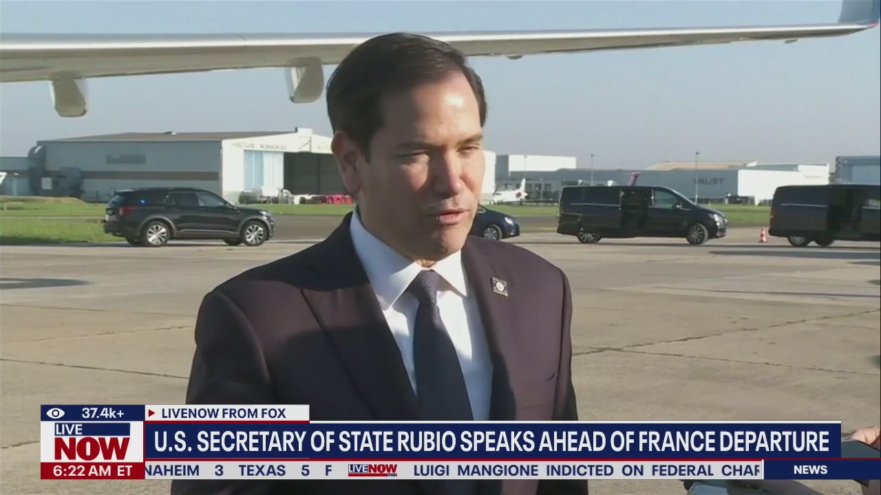 Sec. Rubio speaks ahead of France departure