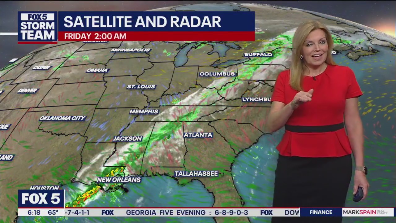Friday morning weather forecast | FOX 5 Atlanta