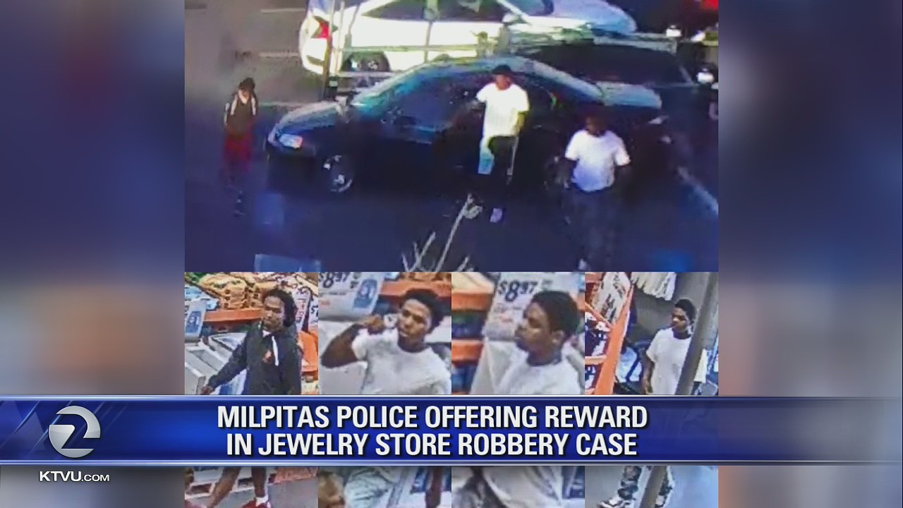 Milpitas offer reward for arrest of three robbery suspects