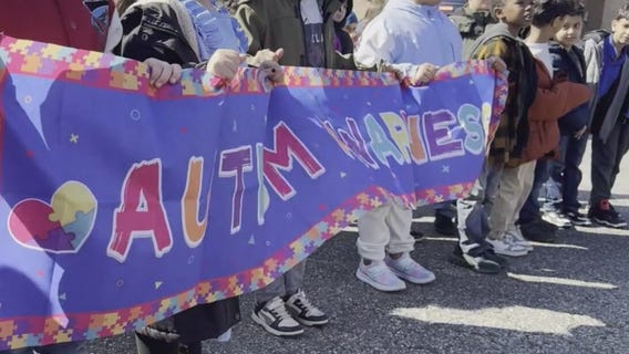 Autism Awareness walk in Melvindale