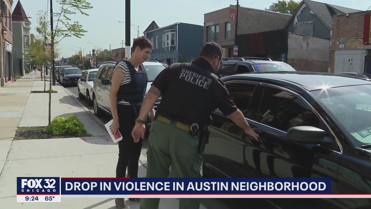 Drop in violence in Austin neighborhood