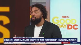 Commanders prepare for Dolphins in Madrid