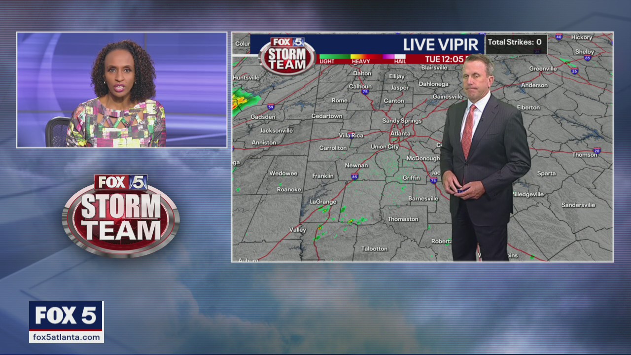 Tuesday Afternoon Forecast | FOX 5 Atlanta