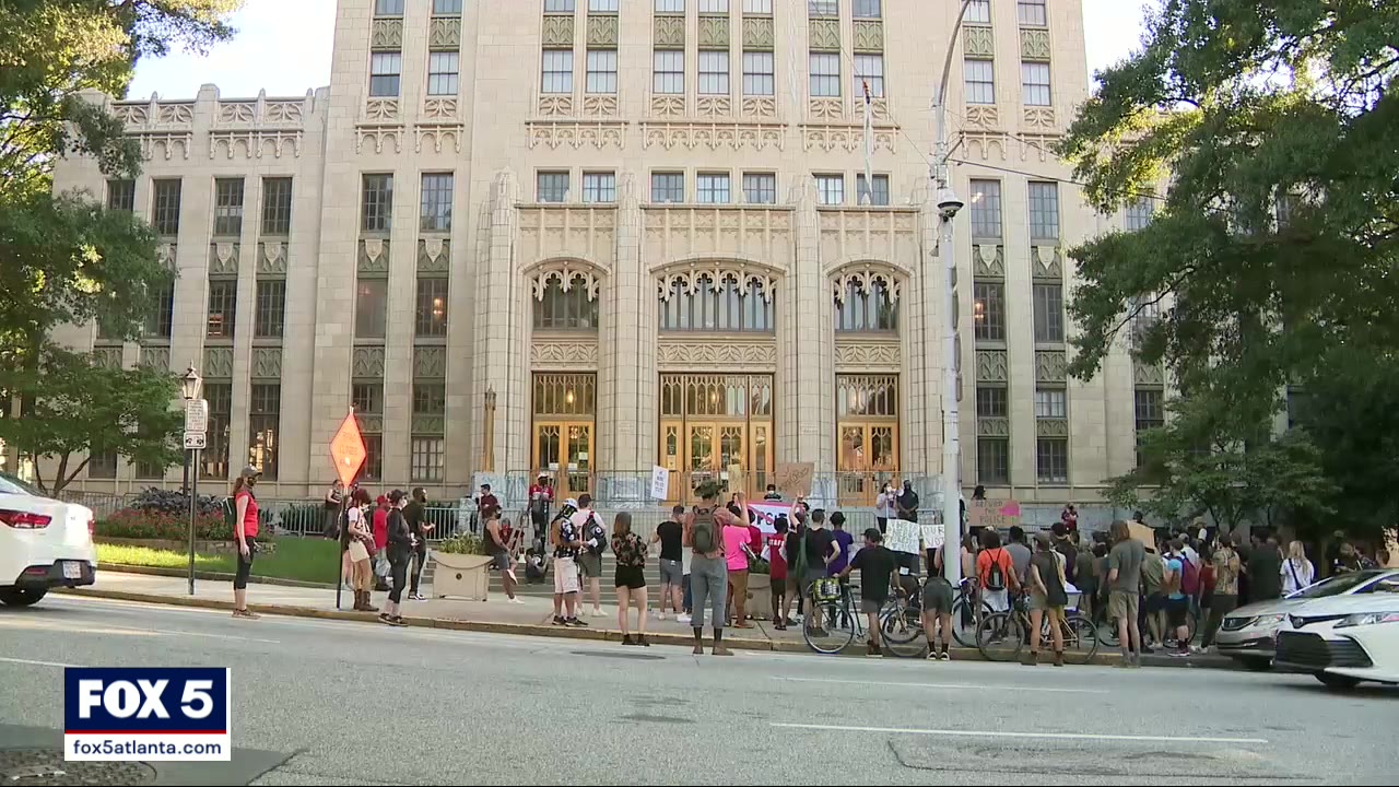 Demonstrators rally against new Atlanta police training facility | FOX ...