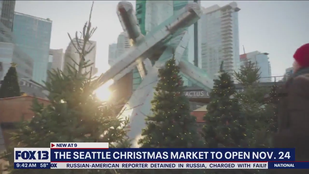 Seattle Christmas Market to open Nov. 24