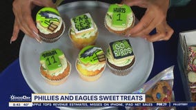 Sweet treats to celebrate the Phillies and Eagles at Madison K's Cookies