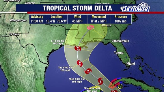 Today's tropical weather forecast